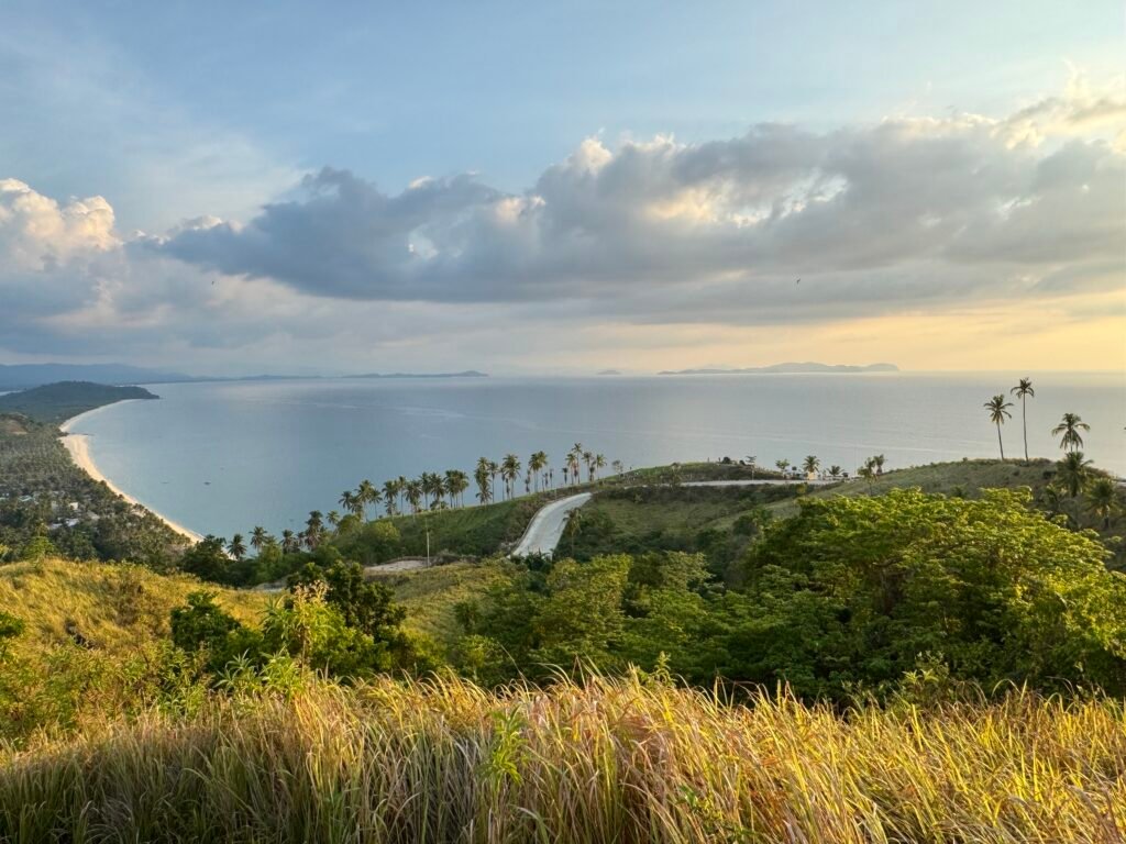 San Vicente coastline from SanVic viewpoint.